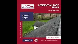🚨 Hail Damage Repair Needed? | Roofing contractor in Columbus, Ohio | Ultimates Roofing LLC