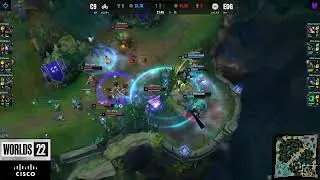 EDG vs C9 | EDG vs C9 team fight