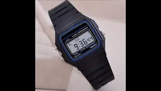 ⌚ Vintage LED Digital Watch - Black Military Design 💰 #Coinusmint #Silver #Watch #Digital #Gold