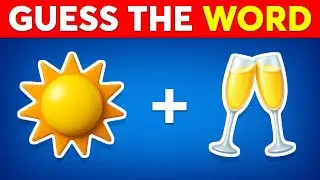 Guess the Word by Emojis? 🤔 Emoji Quiz Challenge 2025 | Quiz Dino