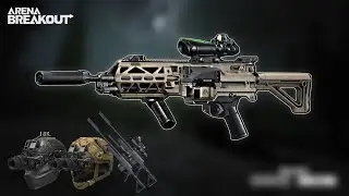 An unrealistically powerful machine gun that destroys everyone in its path | Arena breakout