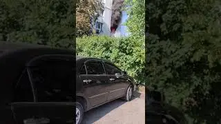 Во время пожара в Харькове в 9-этажке пострадал подросток