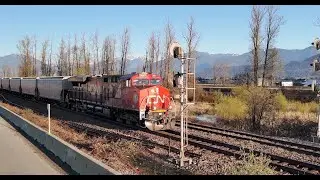 VALLEY TRAINS, CANYON TRAINS IN SOUTHERN BC   4K