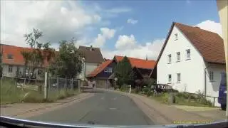 Ortsdurchfahrt im Odenwald/HP: Beedenkirchen (SW rein, Nord raus)