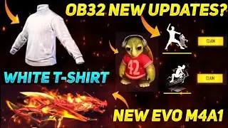 OB32 Update Confirm Date Telugu || Free Fire OB32 Update Date || FF OB32 Update Advance Server