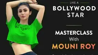 Mouni Roy Dance Workout MasterClass Celebrity Fitness Trainer Cult.fit Live
