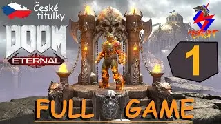 DOOM ETERNAL CZ | #1 - Peklo na zemi 100% | Česk&yacute; FULL Gameplay | Česk&eacute; titulky | 1440p 60 FPS