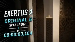{Obsolete} Exertus - Original 6 (Wallruns) Speedrun in 00:00:03,164
