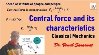 Central force and its characteristics | E-12 | Classical mechanics