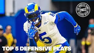 Top 5 Defensive Plays Of 2022 | Rams Season Recap