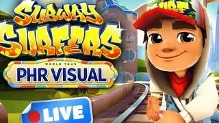 PHR visual is live Subway surfer #live #trending #like #subscriber...,.