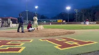 Zach Crotchfelt strikes out Cam Leiter with high heat