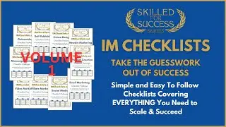 Done-for-You Checklists to Grow Your Online Business | IM Checklist Volume 1
