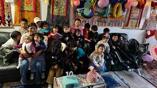 House 🏠 party || birthday party  🎂  #tibetanvlogger #tibetanfood #family 