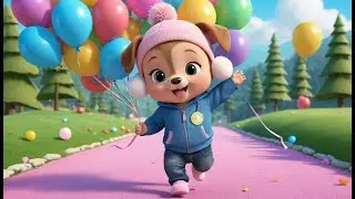 Puppy&rsquo;s Happy New Year Adventure | Fun New Year & Animal Nursery Rhyme for Kids | Baby Learning Song
