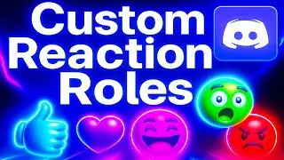 Setup EASY REACTION ROLES for DISCORD! - Carl Bot 2025
