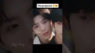 Mr. Sheng , will you Marry me 💍😇 Finally Hua Yong has won 😍 #abodesire #chinesebl