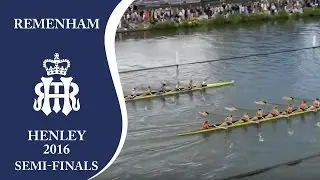 Leander & Tees v Princeton | Semi-Finals Day Henley 2016 | Remenham