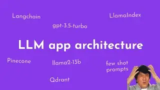 Architecture for apps that use LLMs