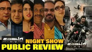 Saaho Movie NIGHT SHOW Public Review | IMAX 2D | Prabhas, Shraddha Kapoor, Chunky Pandey, Jackie S