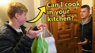 Asking Strangers To Cook Them Dinner In Their Kitchen