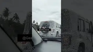 Mahindra THAR 5 Door spotted - THAR facelift #shorts #ytshorts #trending #viral