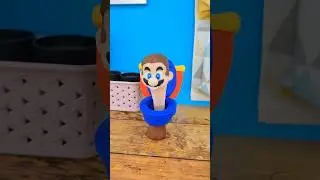 СУПЕР МАРИО забирает силу ТУАЛЕТА СКИБИДИ! 🚽 #скибидитоилет #марио #глина