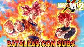 Batallas con subs xenoverse 2
