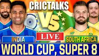 🔴 India vs South Africa, T20 World Cup 2026 Live Cricket Match Today Score Commentary 2nd Inning