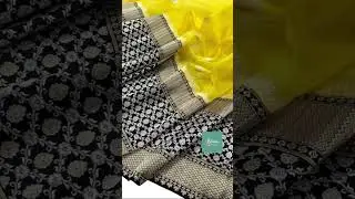 Luxurious Handwoven Saree &ndash; Rich Fabric, Classy Look for Special Events 💫
