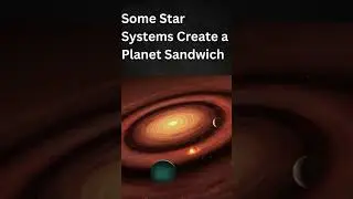 Some Star Systems Create a Planet Sandwich #shorts
