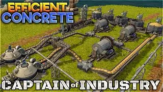 One Stop Shop For All Your Concrete Needs in Captain of Industry!