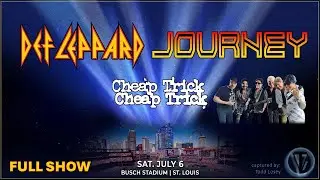 Journey - (Full Show) - (4K Live) - St. Louis, Missouri - Busch Stadium