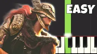 Elden Ring Main Theme - EASY Piano Tutorial