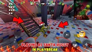 PLAYING AS SANTA HUGGY!! - Playbreak #9 || Roblox Playbreak 