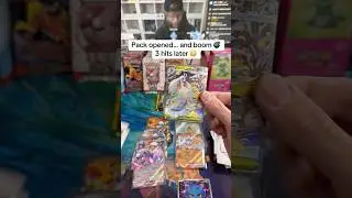 1 pack, 3 hits&hellip; call it a mega flex 💥🔥 #pokemonchannel #pokemon #pokemoncards