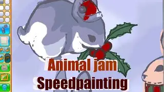 Animal jam SpeedPaint: explaining my thinking process