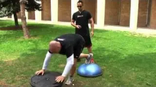 MMA Workout - Extreme Conditioning Bosu Training - Train like a MMA Fighter
