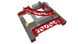 How to make Lego Roller Coaster Switch Rail