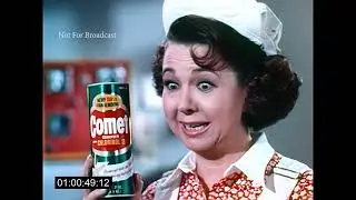 Comet Commercial (1969) Starring Jane Withers as Josephine the Plumber