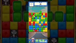 Cube Blast Journey: Toon & Toy -Level 5 gameplay block popping color match puzzle game pair matching