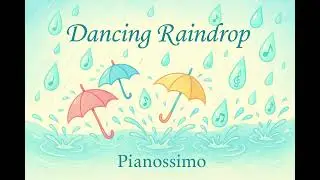 Dancing Raindrop - 1 Hour Healing Piano Music | 아침 명상, 운동, 공부, 강아지와 산책할 때 듣는 피아노 연주