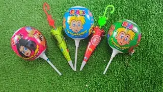 ASMR MUKBANG Watermelon Desserts Cutting Rainbow Ice cream, Lollipo Cutting Rainbow #Satisfying