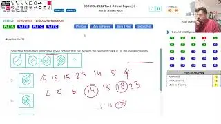 PROJECT PARTH – By an Aspirant, For Aspirants - DAY 2 MOCK SSC CGL 2024 T-1 12 Sept,2024 Shift 3