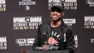 ERROL SPENCE JR'S FULL POST FIGHT PRESS CONFERENCE - SPENCE VS GARCIA
