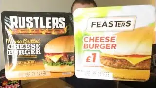 Rustlers vs Feasters Cheeseburger Food Review