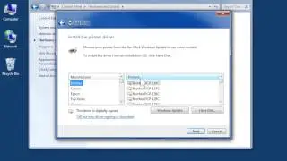 Windows 7 Add a Local Printer