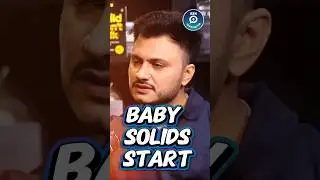 6 Months Baby: Solid Food Kab Start Karein? #BabyNutrition #Parenting #shorts