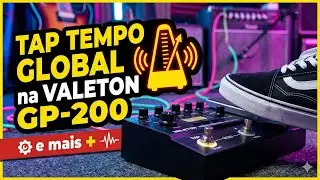 Tap Tempo Global na Valeton GP - 200