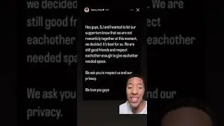 Tik Tok Stars Tony Lopez & SJ break up
